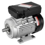 Motor eléctrico 0.75KW 2850 rpm, AC 220~240V 5.15A, 80, marco B34, motor de compresor de aire monofásico, eje con llave de 19 mm, rotación CW/CCW para maquinaria agrícola y equipo general