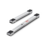 Ruedas de Transporte para Electrodomésticos 2PCS Carga 300 kg Mueve Muebles Expandibles Base de Lavadora Móvil para Frigoríficos, Secadoras, Lavadoras, Blanco