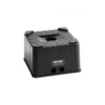 Bloque de Gato para Remolque de 15 cm de Alto y Alta Resistencia para Vehículos Recreativos Carga 2727 kg, para Motocicleta, Taburete, Accesorios para Caravanas de Viaje, 240 x 240 x 152 mm