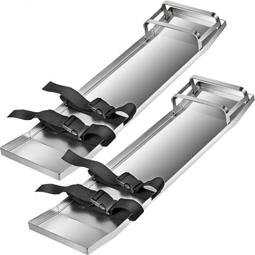 Rodilleras de hormigón rodilleras deslizantes de 30" x 8" rodilleras de acero inoxidable deslizadores de hormigón con correas de tablero de hormigón para acabado de cemento y hormigón