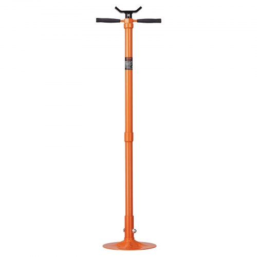 Soporte de Elevación Inferior, Capacidad 0,75 T, Elevación de 1340 a 1930 mm, Tornillo Roscado Autoblocante, con Manija Giratoria Montado en Cojinete, Componentes de Soporte del Vehículo