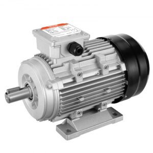 Motor eléctrico 2.2KW 2890 rpm, AC 400V 4.7A, 90L, marco B3, motor compresor de aire trifásico, eje con llave de 24 mm, rotación CW/CCW para maquinaria agrícola y equipo general