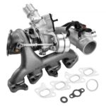 Turbocompresor Completo con Kit de Juntas y Válvula Solenoide, Compatible con Chevy Chevrolet Cruze 2011 2019, 1.4T, 781504 5001S, 781504 0005, 55565353, 781504 0001, 860156, 330 x 270 x 195 mm