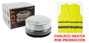baliza con chaleco gratis