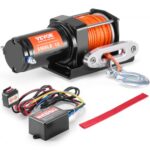 Cabrestante Eléctrico 3500 lb 12V con Cable Sintético y Control Remoto IP55