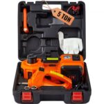 Gato Hidráulico Eléctrico 5 Toneladas 12V con Llave de Impacto e Inflador