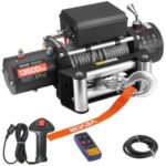 Cabrestante Eléctrico 6100 kg 12V con Cable de 24 m y Mando Inalámbrico