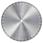Disco de Corte de Diamante 350 mm Disco de Diamante Húmedo o Seco Hoja de Sierra con Dientes Planos 10 mm Diámetro del Orificio Central Universal 25,4 mm Para Hormigón, Azulejos, Ladrillo