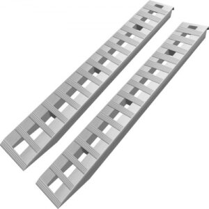 Rampas de Aluminio de 213x35 cm Carga de 2722 kg para Camión Remolque