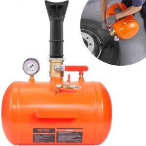 Inflador de talones de neumáticos Inflador de neumáticos Rompetalones 19L 400x535x295mm Colocador de talones de neumáticos 85 116psi Inflador de impactos de neumáticos para automóviles