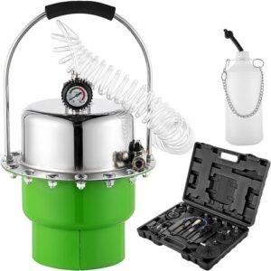 Purgador de Frenos Profesional con Tanque de 5L y Color Verde
