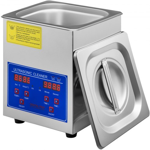 Limpiador Ultrasónico Bandeja Ultrasónica Digital de Acero Inoxidable de 10L con Calefacción Tiempo y Temperatura Ajustable Dispositivo de Limpieza Ultrasónica para Joyería Gafas Relojes Clínico