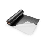 Rollo de Láminas de Plástico 10 mil 3,05 x 30,48 m Barrera de Vapor para Espacios de Acceso Lámina de Polietileno Resistente para Jardín Suministros de Plástico Agrícola, Blanco y Negro