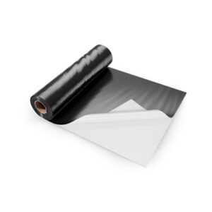 Rollo de Láminas de Plástico 10 mil 3,05 x 30,48 m Barrera de Vapor para Espacios de Acceso Lámina de Polietileno Resistente para Jardín Suministros de Plástico Agrícola, Blanco y Negro