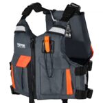 Chaleco Salvavidas para Deportes Acuáticos PFD Chaleco Salvavidas de Flotabilidad 85N Nailon Impermeable Flotación para Actividades Acuáticas Pesca, Kayak, Surf, en Barcos, Hombres Mujeres, M