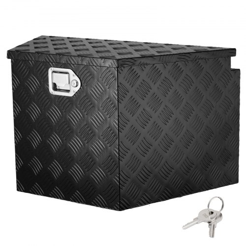 Caja de Herramientas para Remolque Caja de Herramientas 990 x 305 x 419 mm para Remolque de Acero al Carbono Resistente con Cerradura y Llaves Resistente a la Intemperie para Mudanzas