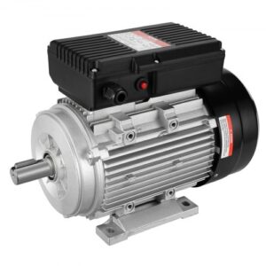 Motor eléctrico 2.2KW 2800 rpm, AC 220~240V 13.8A, 90L, marco B3, motor compresor de aire monofásico, eje con llave de 24 mm, rotación CW/CCW para maquinaria agrícola y equipos generales