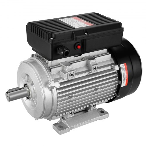 Motor eléctrico 2.2KW 2800 rpm, AC 220~240V 13.8A, 90L, marco B3, motor compresor de aire monofásico, eje con llave de 24 mm, rotación CW/CCW para maquinaria agrícola y equipos generales