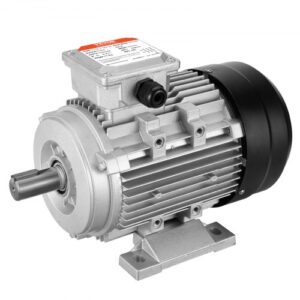 Motor eléctrico 1.5KW 3000 rpm, AC 230V/400V 9.5A/3.5A, 90L, marco B3, motor compresor de aire trifásico, eje con llave de 24 mm, rotación CW/CCW para maquinaria agrícola y equipos generales