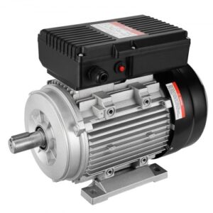 Motor eléctrico 1.1KW 2800 rpm, AC 220~240V 7.1A, 90S, marco B3, motor de compresor de aire monofásico, eje con llave de 24 mm, rotación CW/CCW para maquinaria agrícola y equipos generales