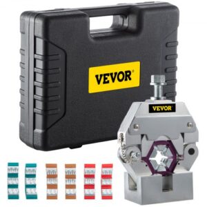 Alicates Prensadores de Tuberías 71550, Alicates para Prensar Tubos 71550, Herramienta Kit de Prensado de Manguera, Adecuado para El Engaste de Tubos de Aire Acondicionado de Automóviles