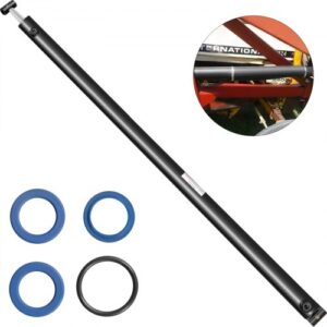Cilindro Hidráulico Cilindro de Ariete Hidráulico de Carrera de 50 mm de Diámetro 914 mm Cilindros Hidráulicos de 3000 PSI Tubo Transversal de Doble Acción Soldado Cilindro de Elevación