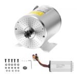 Kit de Motor Eléctrico sin Escobillas de CC de 2000 W, 60 V y 4500 RPM con Controlador de Velocidad Mejorado para Karts, Bicicletas Eléctricas, Motocicletas y Scooters, 134 x 107 x 112 mm