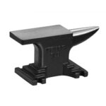Yunque de Herrero de alta resistencia 4 kg Yunque de Acero Fundido de Un Solo Cuerno Mesa de Trabajo 132x68 mm Dureza 50HRC Compacto Metalurgia Artesanía Fabricación Taller de Metales Joyería