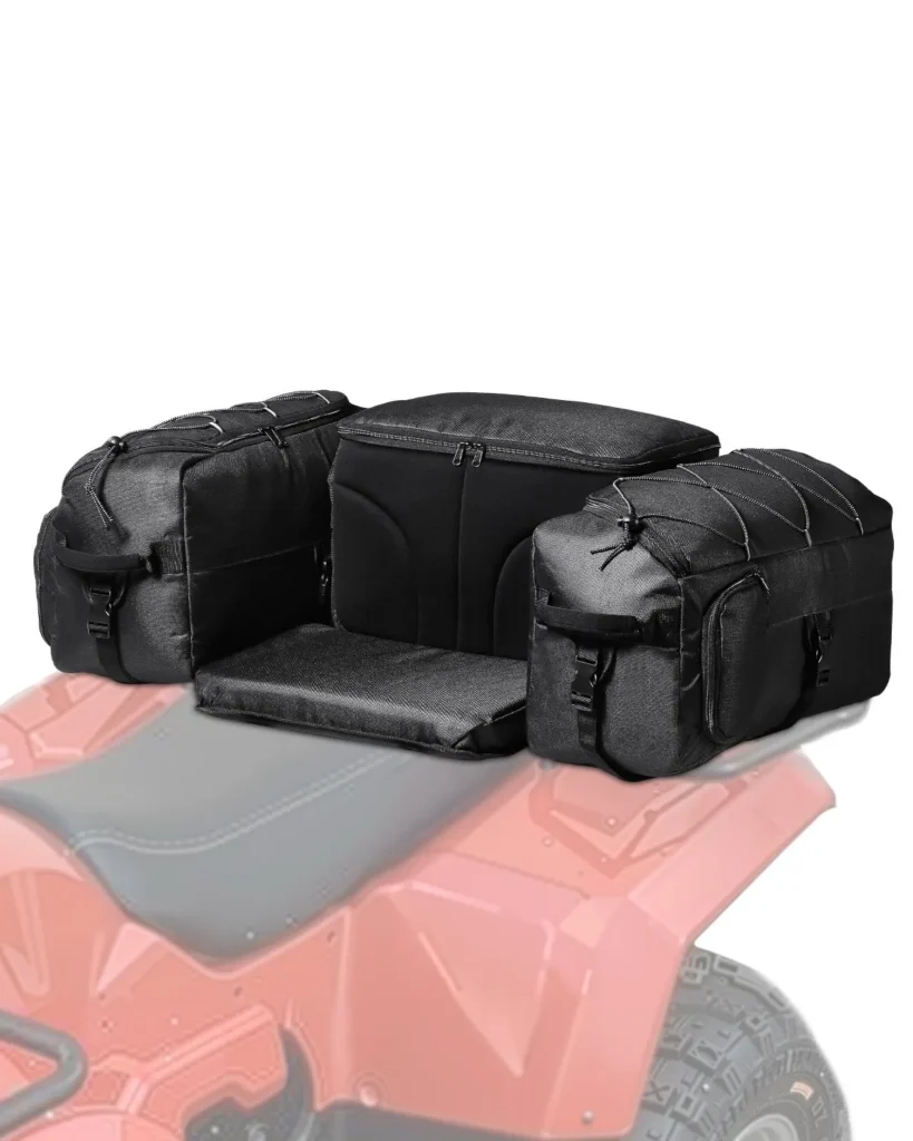 Bolsa Trasera ATV 74L Impermeable con Compartimento Térmico y Portaequipaje – Oxford 600D Reforzada