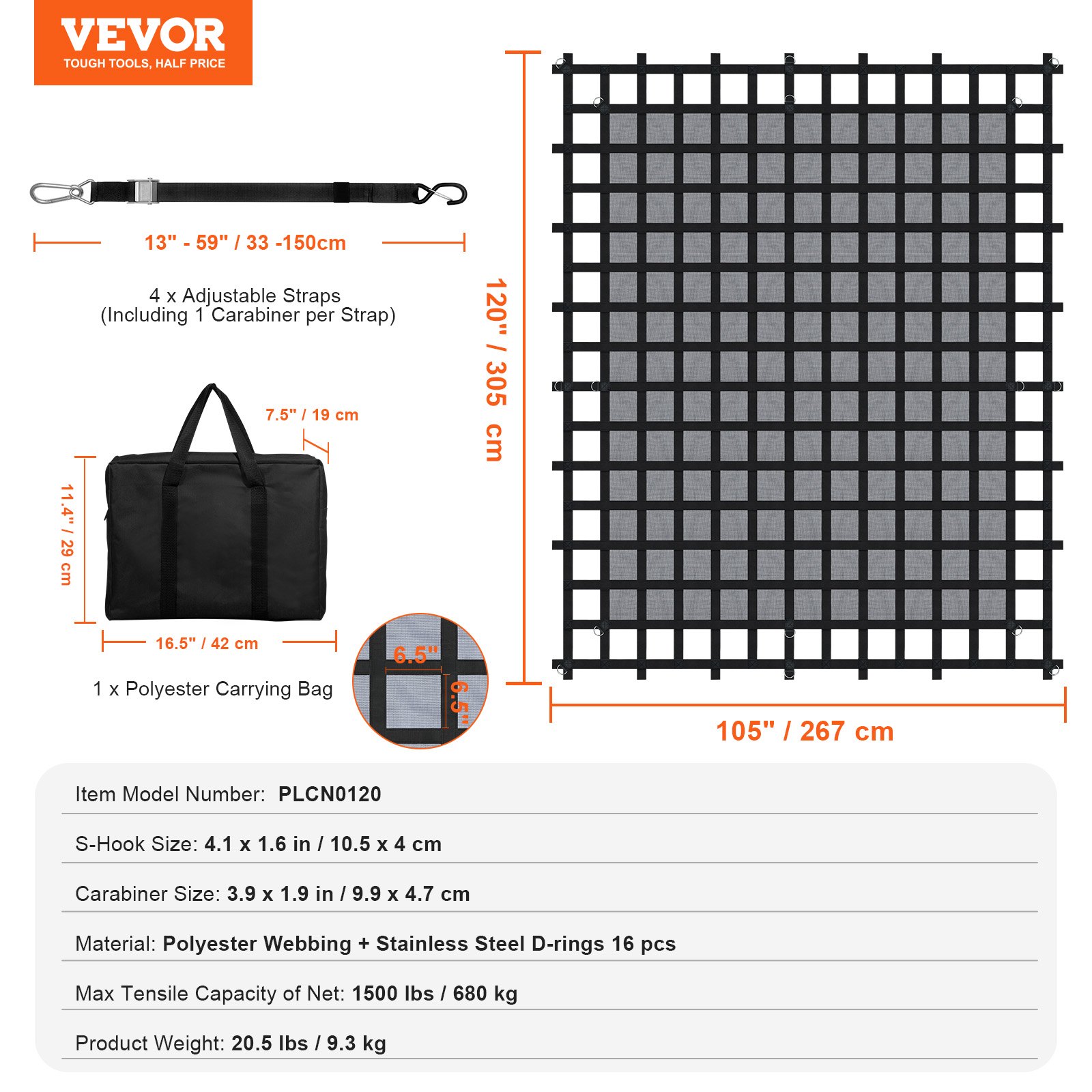 cargo net f6 1