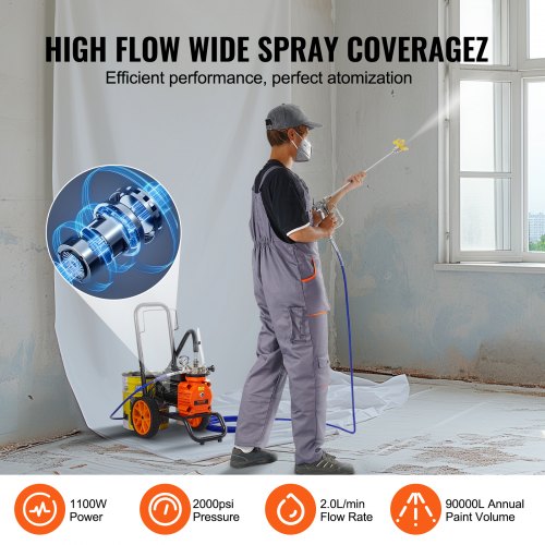 diaphragm airless spraying machine f2 2