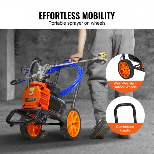 diaphragm airless spraying machine f4 2