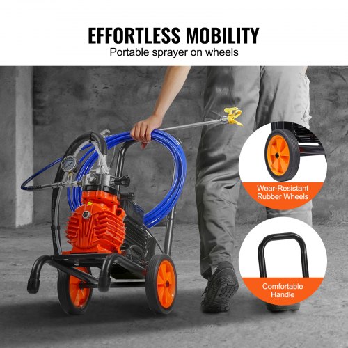diaphragm airless spraying machine f4 5