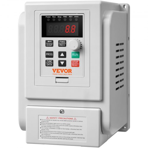 VEVOR Variador de Frecuencia 2,2 kW 3HP 10A 0-400Hz
