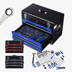 Caja de herramientas incl. 172 piezas azul