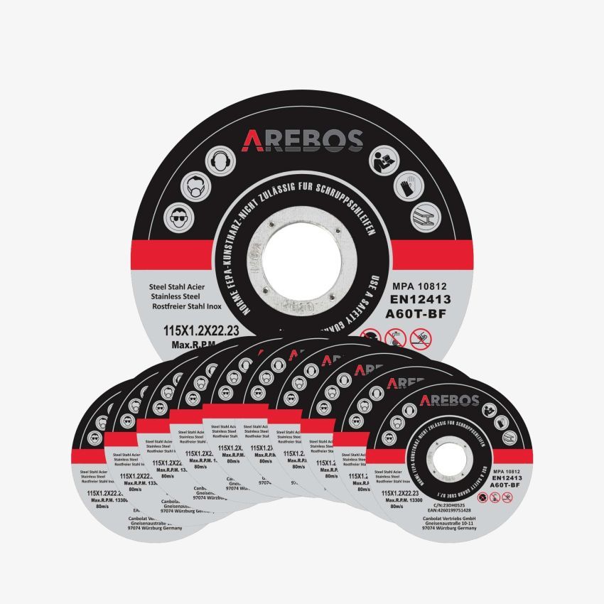 Discos de corte 115 mm - 400 piezas