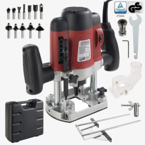 Router 1200W incl. 12 fresas