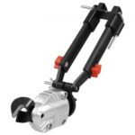 VEVOR Accesorio de Corte de Metal para Taladro Eléctrico, con Cabezal Flexible Giratorio de 360° y Hoja Afilada, para Acero Galvanizado de 1,22 mm, Acero Inoxidable de 1 mm, 365 x 113 x 80 mm
