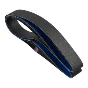 VEVOR Bandas de Lijado 183 cm, 6 Unidades Cada Una con Grano 120, 240, 400, 600, 800 y 1000 de Carburo de Silicio a Afilar Cuchillos, Trabajar Metales, Materiales Compuestos y Acabado Plásticos