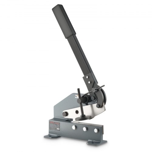 VEVOR Cizalla para Chapa Metálica, Cizalla Manual Resistente para Chapa de 155 mm con Estructura de Acero Sólido, Mango Extendido de Alta Precisión para Cortar Acero, Cobre, Varilla Corrugada