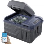 Nevera portátil de compresión 12L zona única 12/24V y 100-240V – mini frigorífico para coche y camping