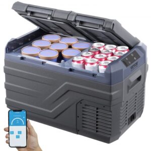 Nevera portátil de compresión 25L de doble zona 12/24V y 100-240V – coche, camión y camping