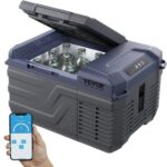 Nevera de Compresión Portátil VEVOR 9L 12/24V y 100-240V -20°C a 20°C Zona Única para Coche, Camión, Barco y Camping