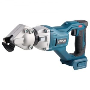 VEVOR Tijeras de Metal Inalámbricas, Cabezal Giratorio 360 ​​Grados, Hojas Dobles, 25000 RPM, Corta Acero Galvanizado Calibre 18, Acero Inoxidable Calibre 20, Placa de Aluminio, Plástico y Cartón
