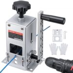 VEVOR Máquina Pelacables Manual 1,5-30 mm de Diámetro, Pela Cables con Manivela o Taladro, Herramienta para Pelar Cables de Cobre, Marco Q235 de Alta Resistencia para Recolectar Chatarra de Cobre