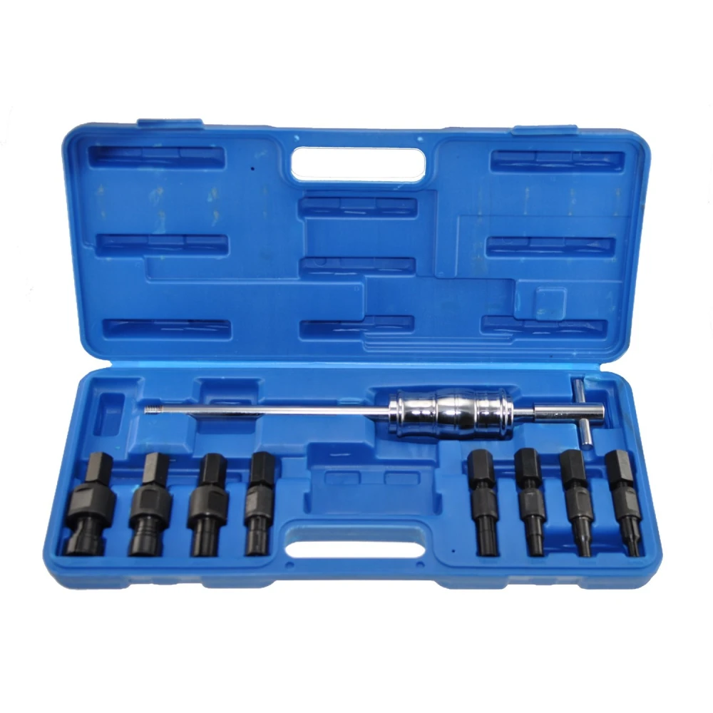 9 Piezas Extractor De Rodamientos Interiores Con Martillo Deslizante