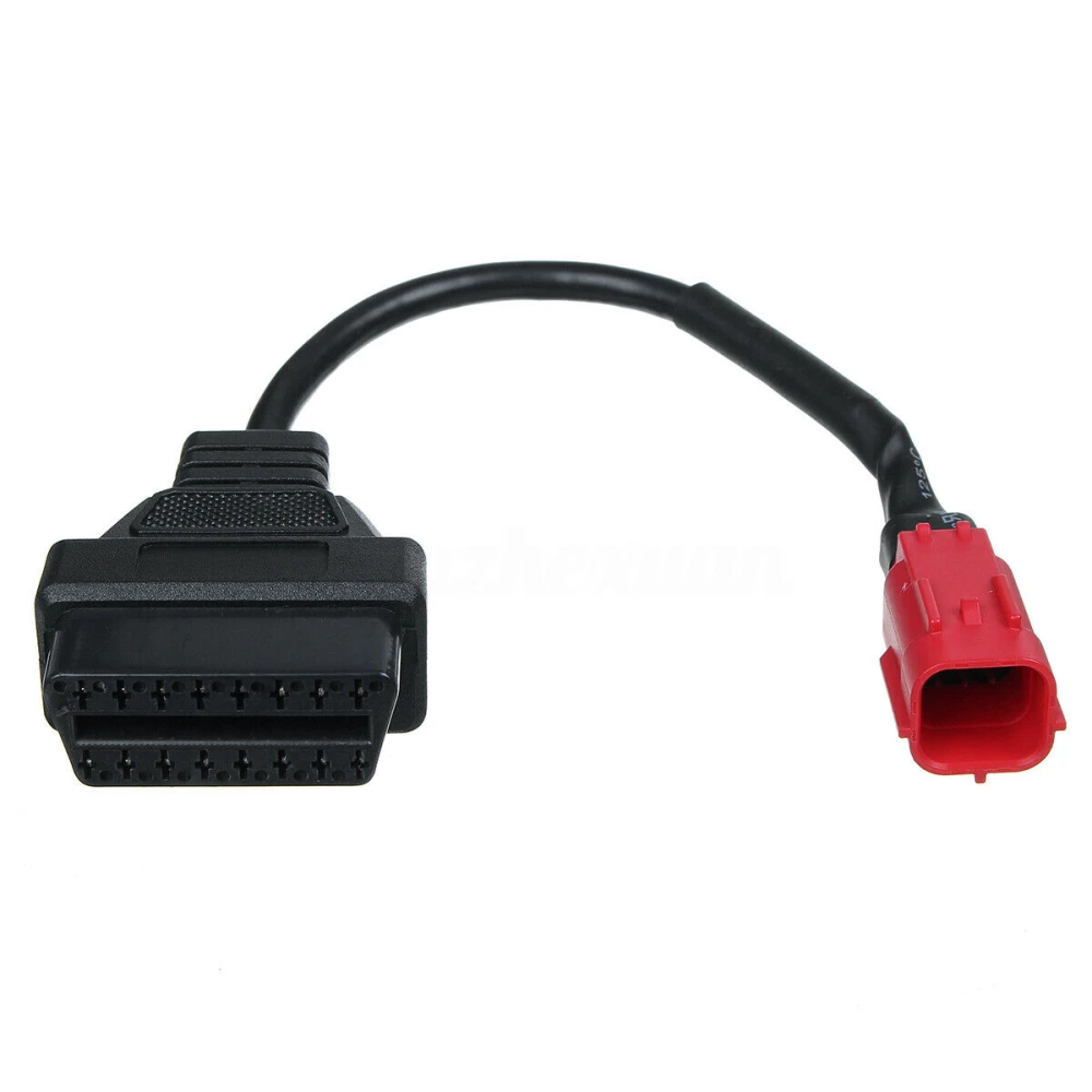 Adaptador Diagnóstico Obdii De 6 Pin A Cable Obd2 Para Suzuki Gsxr1000