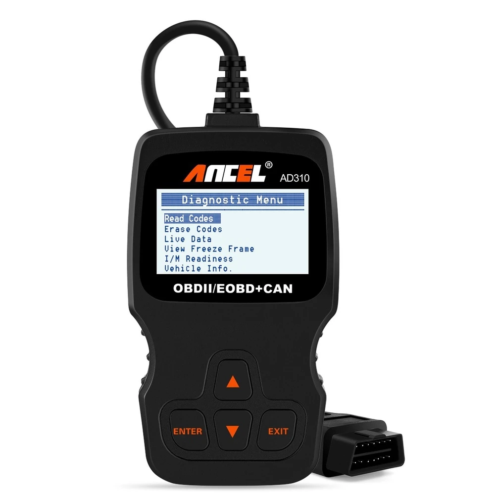 Obd2 Auto Scanner Car Lector De Datos En Vivo Motor De Lectura De Códigos Herramienta De Diagnóstico Ancel Ad310