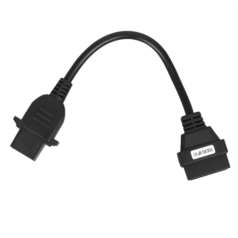Cable adaptador de diagnóstico OBD OBD2 a 8 pines para Volvo camion conector