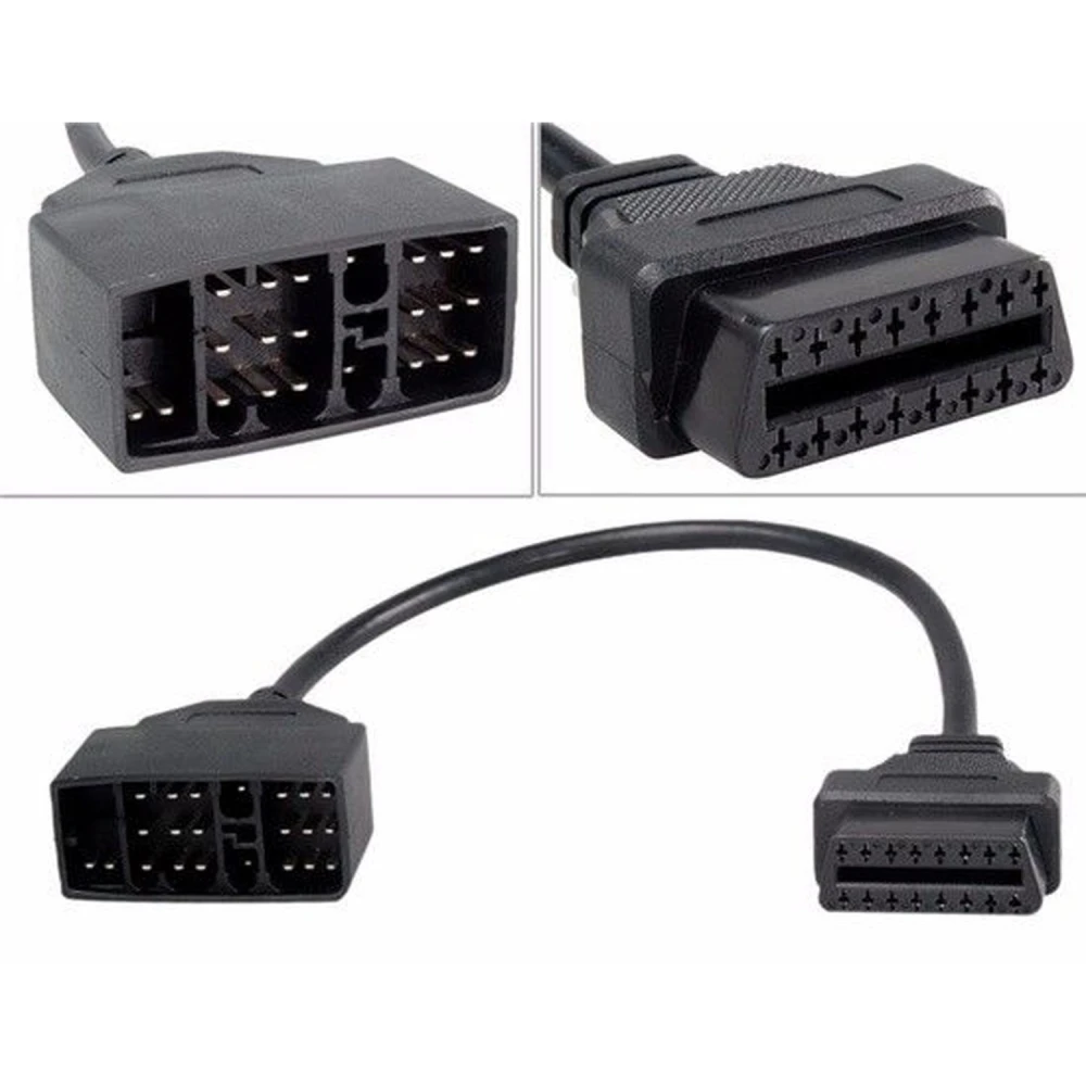Convertidor Toyota 22 Pin Obdi A 16 Pins Obdii